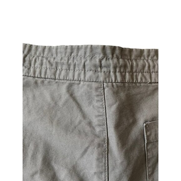 Young Men's Roebuck & Co. Size 38, 10" Inseam, Gray Drawstring Shorts. * - Picture 3 of 6
